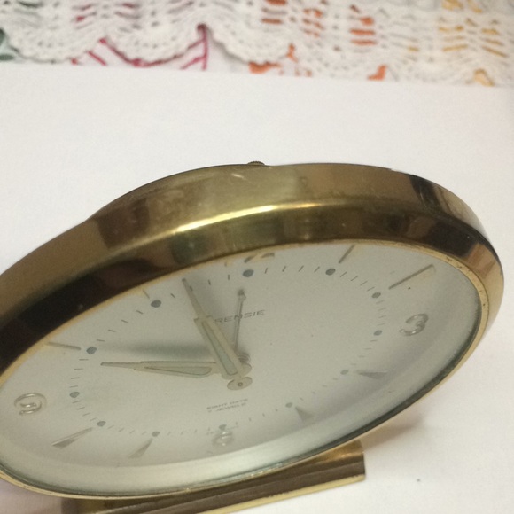 VINTAGE MCM GERMAN ALARM CLOCK WITH WORKING ALARM - Picture 6 of 11